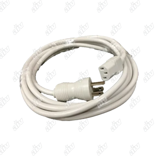 Hospital Grade Power Cords: Power Cord Straight 8 Foot 14 Gauge | AIV