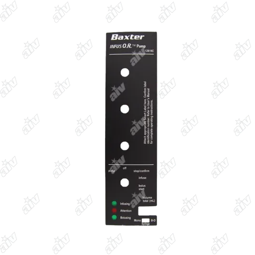 [BX12619] Front Label Baxter InfusOR New